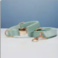 HKM-0789437 Multiple Color Velvet Dog Collar and Leash Set with Bow Tie
