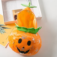 HKM-0789821 Pet 3D Pumpkin Dress for Halloween - Stylish Outfit in Beibei Pumpkin Color, Sizes S to XL