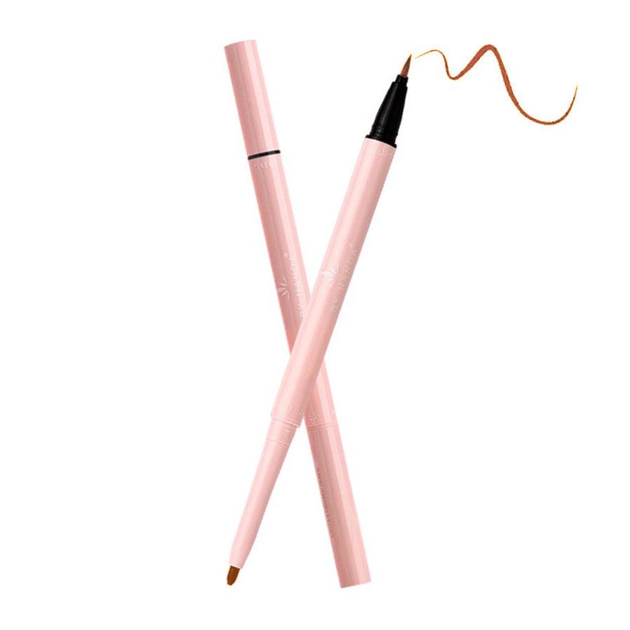 HKM-079059 Waterproof Hard Tip Liquid Eyeliner - Anti-Smudge, Dark Brown, Black, Perilla Wine Red Options