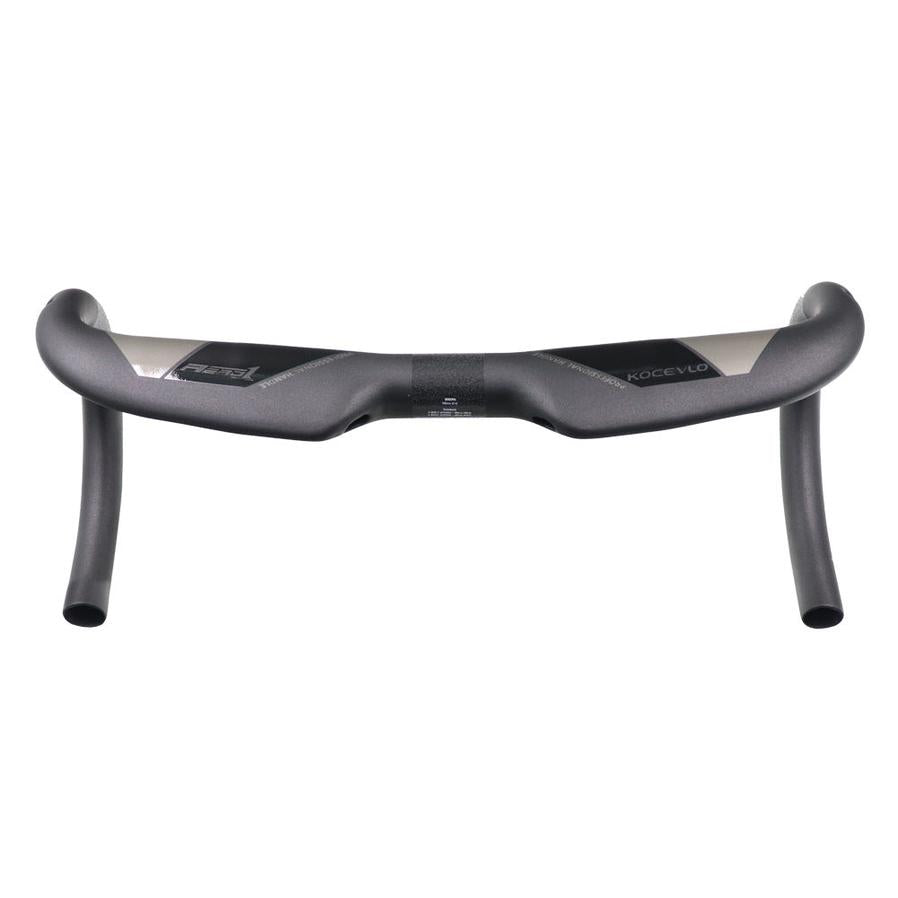 HKM-079187 Bent Handlebar Road Bike in Matte Carbon Fiber for Enhanced Performance