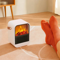 HKM-079187 Portable Electric Fan Heater for Home Office and Indoor Use - 1000W Quick Heat Solution for Winter