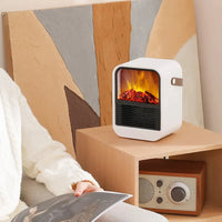 HKM-079187 Portable Electric Fan Heater for Home Office and Indoor Use - 1000W Quick Heat Solution for Winter