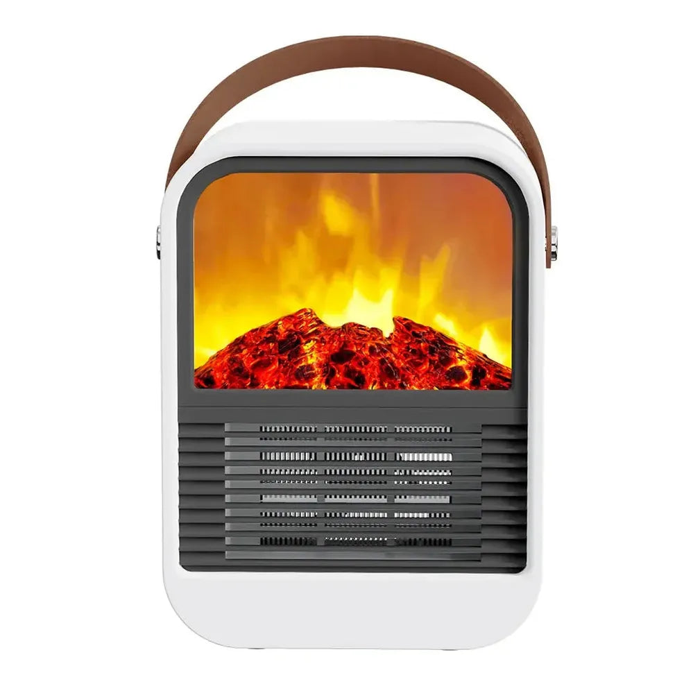 HKM-079187 Portable Electric Fan Heater for Home Office and Indoor Use - 1000W Quick Heat Solution for Winter