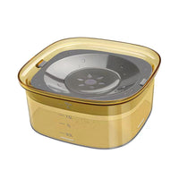 HKM-0794685 Large Capacity Spill Proof Dog Water Bowl with Slow Feeder Design and Anti-Spill Features - 2L, Multiple Colors Available