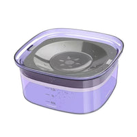 HKM-0794685 Large Capacity Spill Proof Dog Water Bowl with Slow Feeder Design and Anti-Spill Features - 2L, Multiple Colors Available