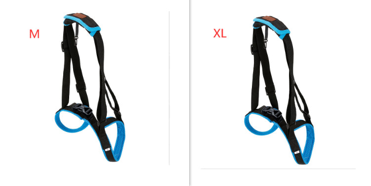 HKM-0796477 Dog Hind Leg Support Harness - Adjustable Sandwich Mesh Design, Multiple Sizes Available