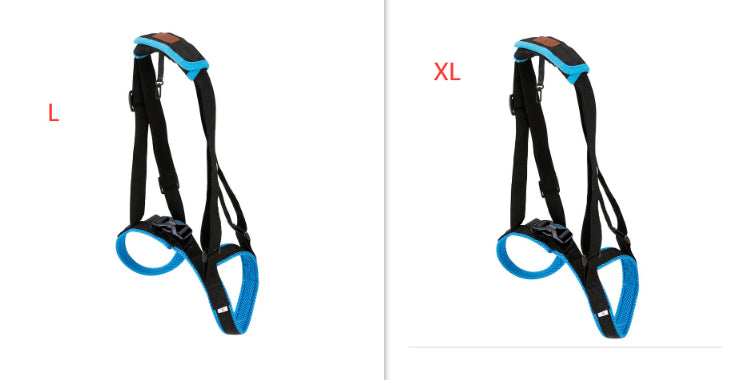HKM-0796477 Dog Hind Leg Support Harness - Adjustable Sandwich Mesh Design, Multiple Sizes Available