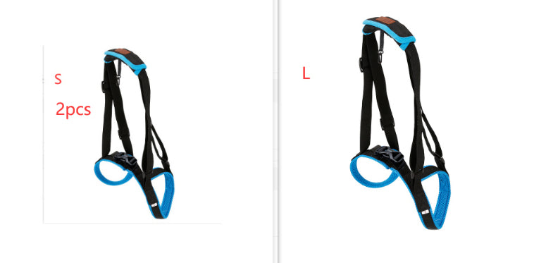 HKM-0796477 Dog Hind Leg Support Harness - Adjustable Sandwich Mesh Design, Multiple Sizes Available