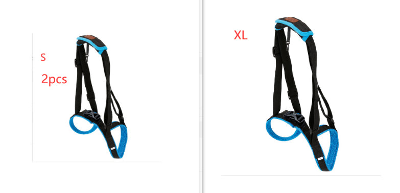 HKM-0796477 Dog Hind Leg Support Harness - Adjustable Sandwich Mesh Design, Multiple Sizes Available