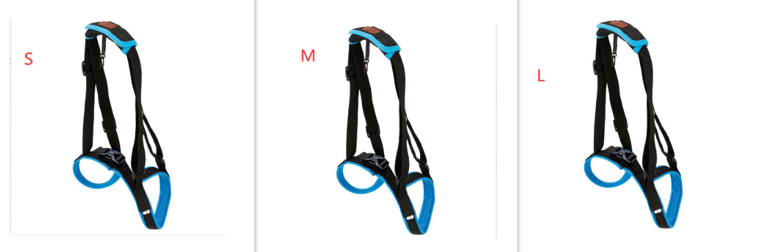 HKM-0796477 Dog Hind Leg Support Harness - Adjustable Sandwich Mesh Design, Multiple Sizes Available