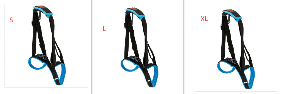 HKM-0796477 Dog Hind Leg Support Harness - Adjustable Sandwich Mesh Design, Multiple Sizes Available
