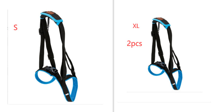 HKM-0796477 Dog Hind Leg Support Harness - Adjustable Sandwich Mesh Design, Multiple Sizes Available