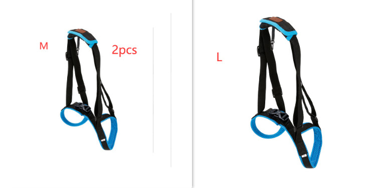 HKM-0796477 Dog Hind Leg Support Harness - Adjustable Sandwich Mesh Design, Multiple Sizes Available