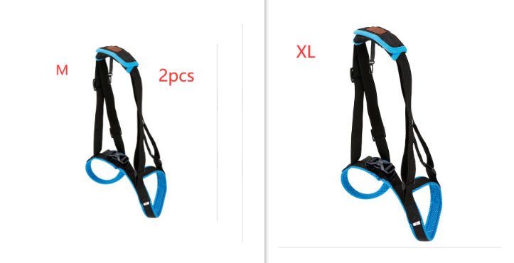 HKM-0796477 Dog Hind Leg Support Harness - Adjustable Sandwich Mesh Design, Multiple Sizes Available