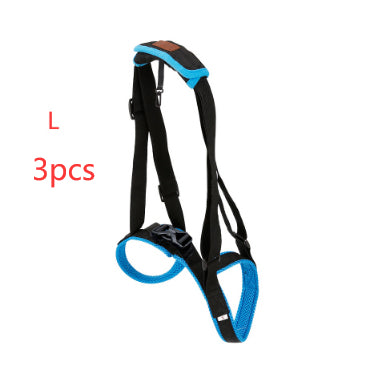 HKM-0796477 Dog Hind Leg Support Harness - Adjustable Sandwich Mesh Design, Multiple Sizes Available
