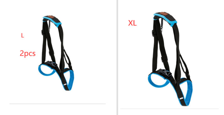 HKM-0796477 Dog Hind Leg Support Harness - Adjustable Sandwich Mesh Design, Multiple Sizes Available