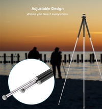 HKM-079699 Adjustable Tripod for iPhone with 7 Sections, High Elastic Rubber, 110CM Max Height, Anti-Skid Design
