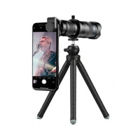 HKM-079699 Adjustable Tripod for iPhone with 7 Sections, High Elastic Rubber, 110CM Max Height, Anti-Skid Design
