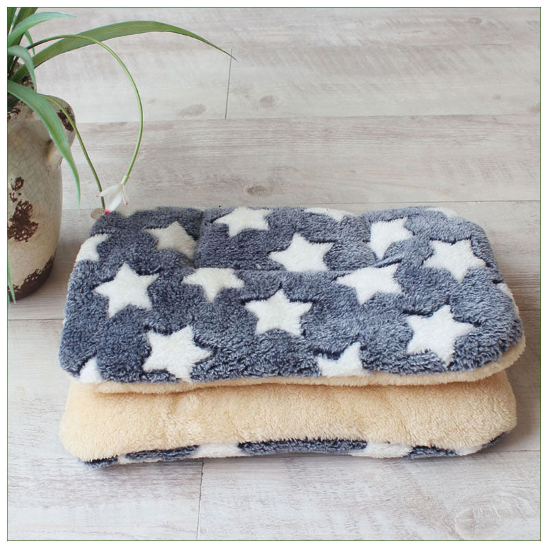 HKM-0797245 Autumn and Winter Thickened Dog Cushion Pad - Various Sizes Available