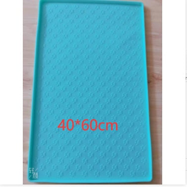 HKM-0799037 Pet Mat with Anti-Slip and Leak-Proof Design – Food-Grade Silicone, 37.5x29.5cm