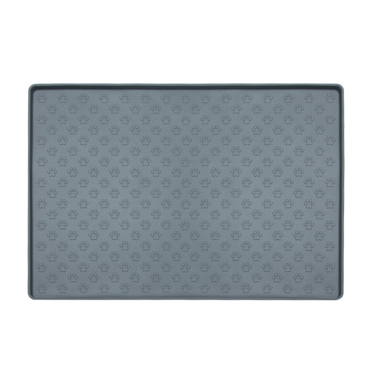 HKM-0799037 Pet Mat with Anti-Slip and Leak-Proof Design – Food-Grade Silicone, 37.5x29.5cm