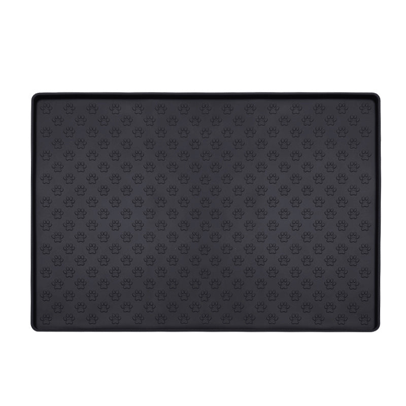 HKM-0799037 Pet Mat with Anti-Slip and Leak-Proof Design – Food-Grade Silicone, 37.5x29.5cm