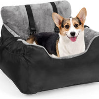 HKM-0799421 Deluxe Pet Car Dog Travel Seat - Soft Cloth, Multiple Colors, 55*50*35cm