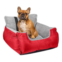 HKM-0799421 Deluxe Pet Car Dog Travel Seat - Soft Cloth, Multiple Colors, 55*50*35cm