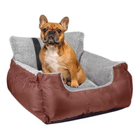 HKM-0799421 Deluxe Pet Car Dog Travel Seat - Soft Cloth, Multiple Colors, 55*50*35cm