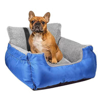 HKM-0799421 Deluxe Pet Car Dog Travel Seat - Soft Cloth, Multiple Colors, 55*50*35cm