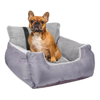 HKM-0799421 Deluxe Pet Car Dog Travel Seat - Soft Cloth, Multiple Colors, 55*50*35cm