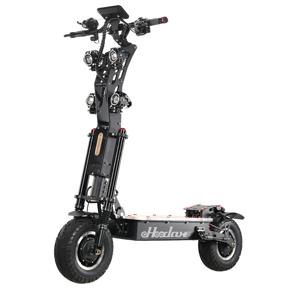HKM-080019 8000W Dual Motor Foldable Electric Scooter with 100km/h Max Speed and 100-130km Range