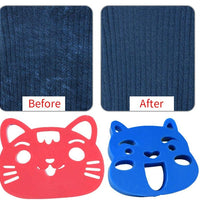 HKM-080083 Pet Hair Remover Lint Catcher for Laundry - Reusable Soft Rubber Laundry Washer Accessory