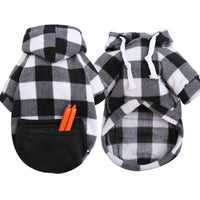 HKM-0801341 Stylish and Elegant Dog and Cat Clothing in Plaid Patterns for Small to Large Pets