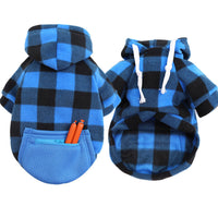 HKM-0801341 Stylish and Elegant Dog and Cat Clothing in Plaid Patterns for Small to Large Pets