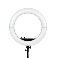 HKM-080211 18-inch Folding Fill Light for Beauty, Makeup, and Live Streaming with Remote Control and Adjustable Color Temperature