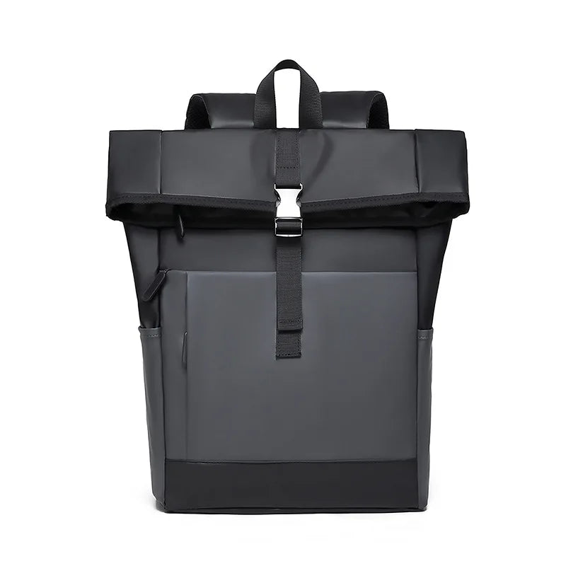 HKM-080211 Waterproof Roll-Up Oxford Backpack with Large Capacity for Short-Distance Travel