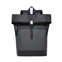HKM-080211 Waterproof Roll-Up Oxford Backpack with Large Capacity for Short-Distance Travel