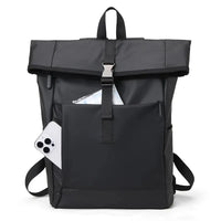 HKM-080211 Waterproof Roll-Up Oxford Backpack with Large Capacity for Short-Distance Travel