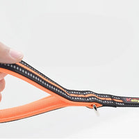 HKM-0802749 Nylon Assisted Retractable Dog Leash - Adjustable Length - Multiple Colors Available
