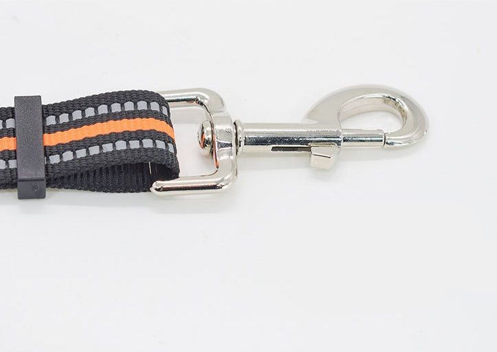 HKM-0802749 Nylon Assisted Retractable Dog Leash - Adjustable Length - Multiple Colors Available