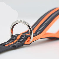 HKM-0802749 Nylon Assisted Retractable Dog Leash - Adjustable Length - Multiple Colors Available