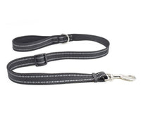 HKM-0802749 Nylon Assisted Retractable Dog Leash - Adjustable Length - Multiple Colors Available