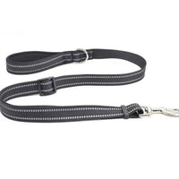 HKM-0802749 Nylon Assisted Retractable Dog Leash - Adjustable Length - Multiple Colors Available