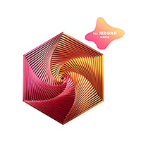 HKM-080275 3D Printed Fractal Hexagon Fidget Spiral Toy for Stress Relief and Anxiety Management