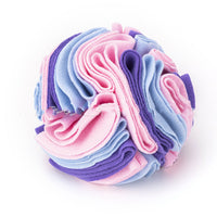HKM-0803773 Eco-Friendly Polar Fleece Snuffle Ball Mat for Dogs and Cats - Interactive Foraging Puzzle Toy