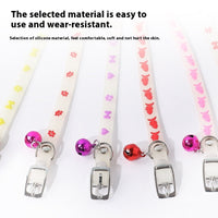 HKM-0804925 Glow-in-the-Dark Adjustable Pet Collar for Cats - Various Styles Available