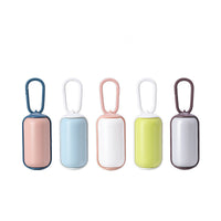 HKM-0805181 Portable Pet Waste Bag Dispenser - Mini ABS Garbage Holder for Dogs and Cats