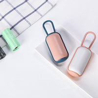 HKM-0805181 Portable Pet Waste Bag Dispenser - Mini ABS Garbage Holder for Dogs and Cats