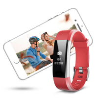 HKM-080659 Multi-Function Fitness Tracker Bracelet with Remote Control and Health Monitoring Features